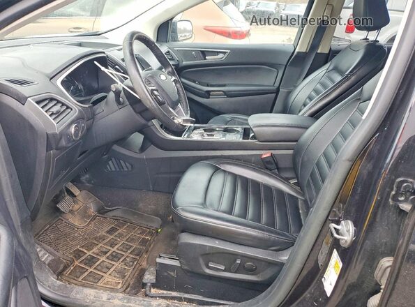 2FMPK3J91LBA70869 2020 FORD EDGE Black Vista interior delantera
