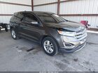 2017 Ford Edge Sel Gray vin: 2FMPK3J94HBC22697
