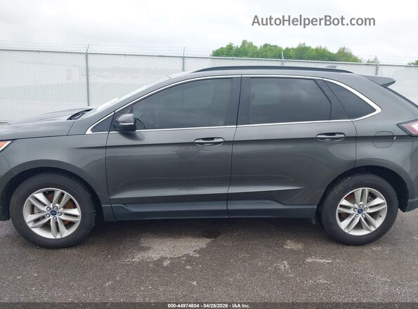 2FMPK3J95HBC02345 2017 FORD EDGE Серый Панорамный вид салона 360°