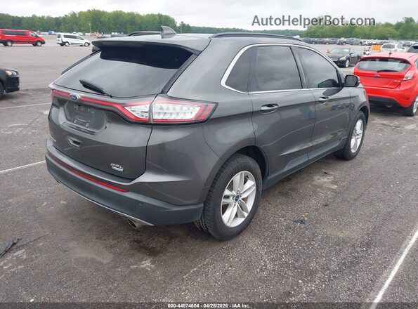 2FMPK3J95HBC02345 2017 FORD EDGE Серый Задняя правая четверть