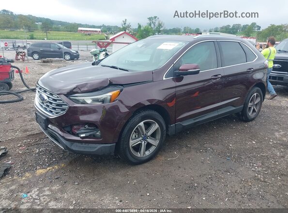 2FMPK3J95LBA10643 2020 FORD EDGE Burgundy Front left