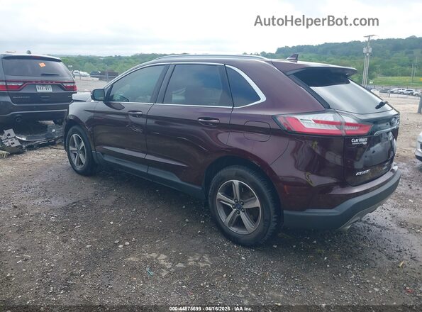 2FMPK3J95LBA10643 2020 FORD EDGE Burgundy Rear left