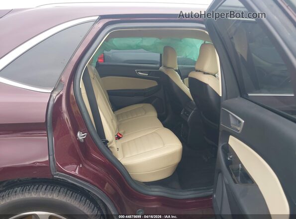 2FMPK3J95LBA10643 2020 FORD EDGE Burgundy VIN sticker view