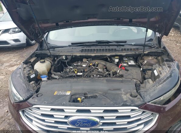 2FMPK3J95LBA10643 2020 FORD EDGE Burgundy Rear view