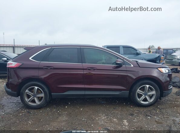 2FMPK3J95LBA10643 2020 FORD EDGE Burgundy Rear interior view