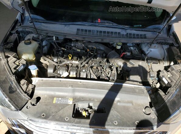 2FMPK3J95LBA29130 2020 FORD EDGE Silver Вид задньої частини салону