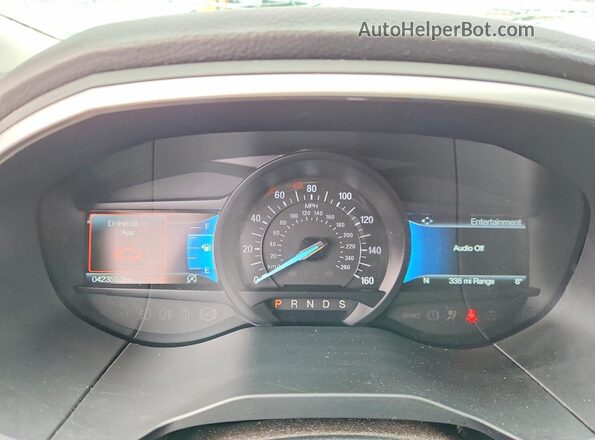 2FMPK3J95MBA37519 2021 FORD EDGE Black Սարքավորումների վահանակի տեսք