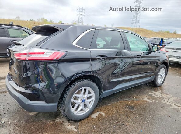2FMPK3J95MBA37519 2021 FORD EDGE Black Հետևի աջ