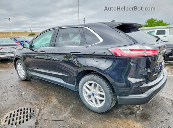 2FMPK3J95MBA37519 2021 FORD EDGE Black Հետևի ձախ