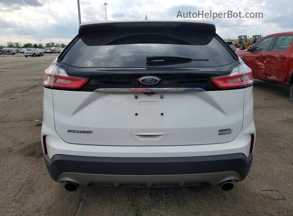 2FMPK3J96KBC70516 2019 FORD EDGE Белый Вид сзади