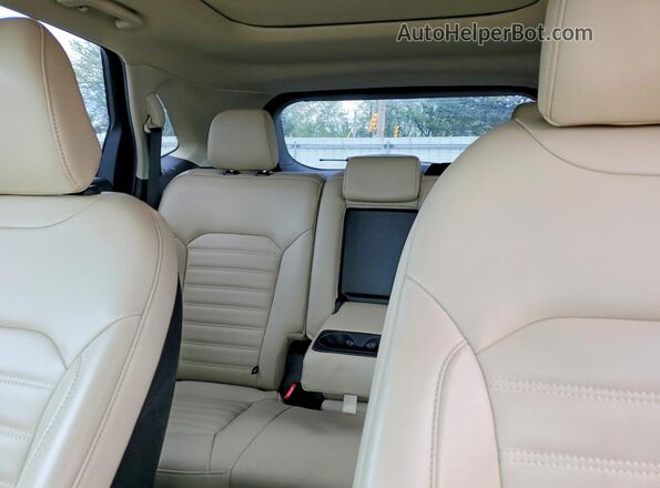 2FMPK3J96KBC70516 2019 FORD EDGE Белый Вид задних сидений