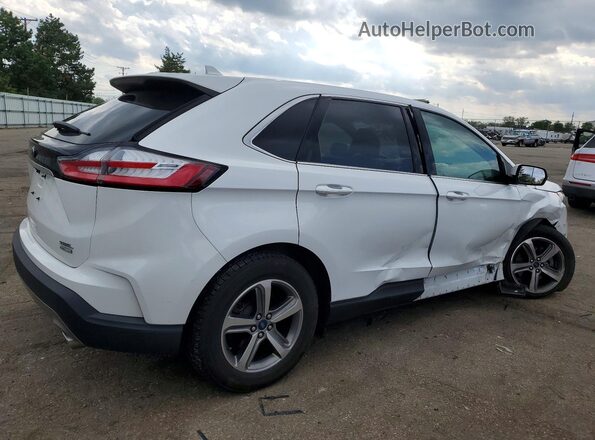 2FMPK3J96KBC70516 2019 FORD EDGE Белый Задняя правая четверть
