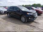 2021 Ford Edge Sel Черный vin: 2FMPK3J97MBA33357