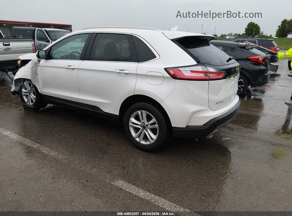2FMPK3J99KBB13126 2019 FORD EDGE Белый Задняя левая четверть