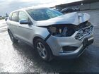 2019 Ford Edge Sel Silver vin: 2FMPK3J99KBB23686