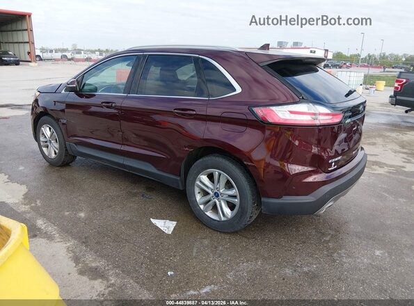 2FMPK3J99LBA57321 2020 FORD EDGE Бордовый Задняя левая четверть