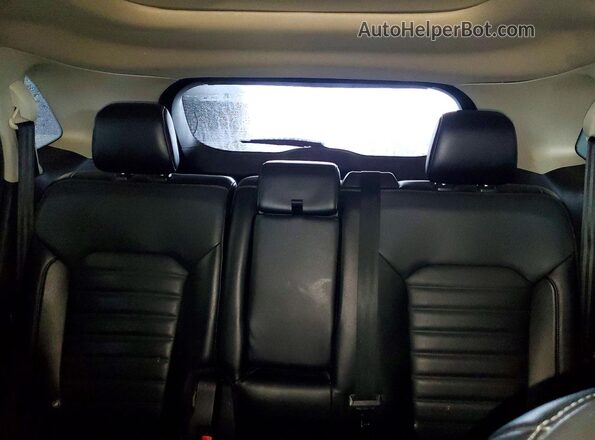 2FMPK3J9XHBC44347 2017 FORD EDGE Silver Հետևի նստատեղերի տեսք