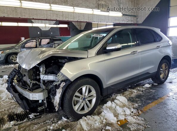 2FMPK3J9XHBC44347 2017 FORD EDGE Silver Առջևի ձախ երեք քառորդ տեսարան