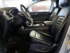 2017 Ford Edge Sel Silver vin: 2FMPK3J9XHBC44347