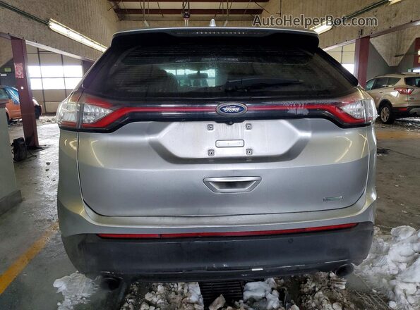 2FMPK3J9XHBC44347 2017 FORD EDGE Silver Հետևի տեսք
