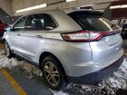 2017 Ford Edge Sel Silver vin: 2FMPK3J9XHBC44347