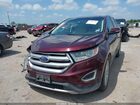 2017 Ford Edge Titanium Бордовый vin: 2FMPK3K85HBB10481