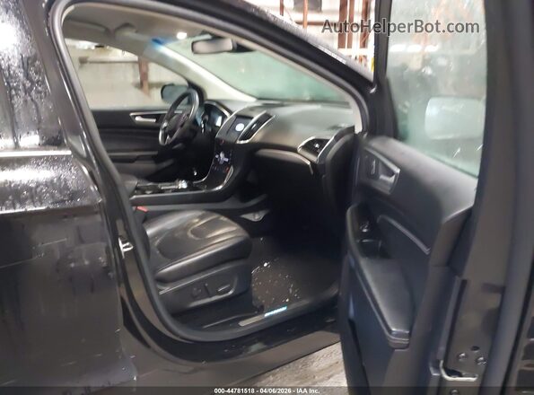 2FMPK3K90LBA45475 2020 FORD EDGE Black Widok wnętrza z przodu
