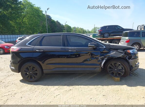 2FMPK3K93LBA45650 2020 FORD EDGE Black უკანა სალონის ხედი