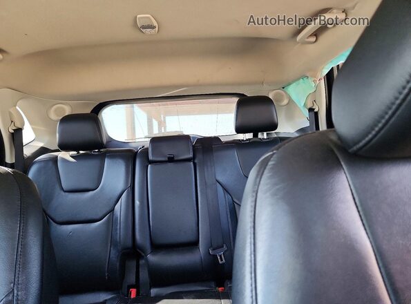 2FMPK3K93LBA56423 2020 FORD EDGE Gray Vista de los asientos traseros