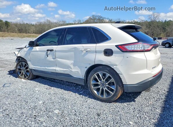 2FMPK3K97JBC04683 2018 FORD EDGE Белый Задняя левая четверть