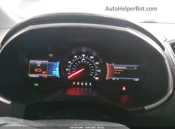 2FMPK4AP0KBB79830 2019 FORD EDGE Черный Вид задних сидений