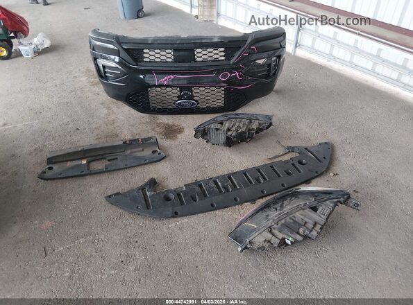 2FMPK4AP0KBB79830 2019 FORD EDGE Черный Вид щитка приборов