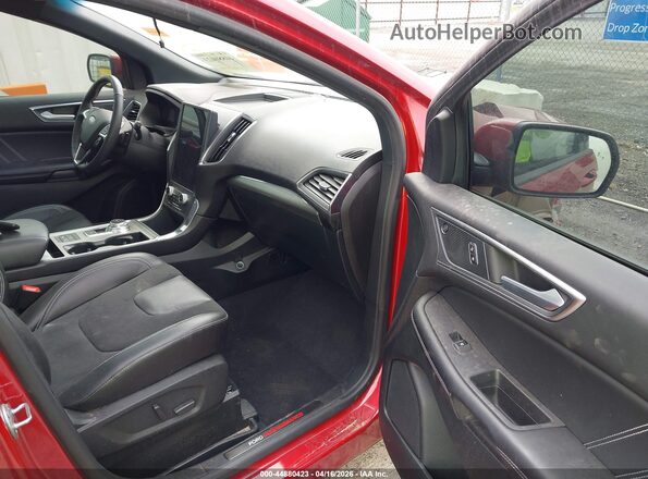 2FMPK4AP0RBA18467 2024 FORD EDGE Красный Вид салона спереди