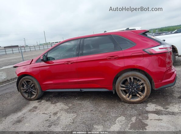 2FMPK4AP0RBA18467 2024 FORD EDGE Красный Панорамный вид салона 360°