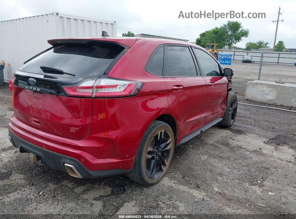 2FMPK4AP0RBA18467 2024 FORD EDGE Красный Задняя правая четверть