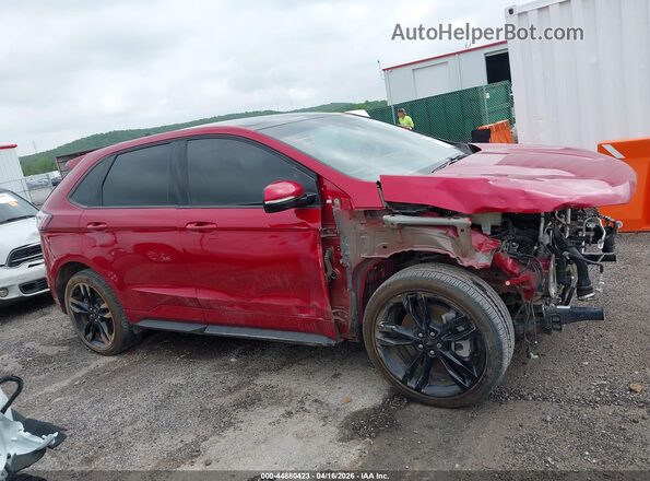 2FMPK4AP0RBA18467 2024 FORD EDGE Красный Вид задней части салона