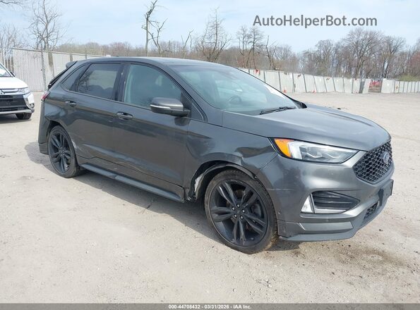 2FMPK4AP1LBA38914 2020 FORD EDGE Gray Przód prawy