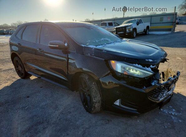 2FMPK4AP1NBA22943 2022 FORD EDGE Black Przód prawy