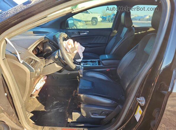 2FMPK4AP1NBA22943 2022 FORD EDGE Black Widok wnętrza z przodu