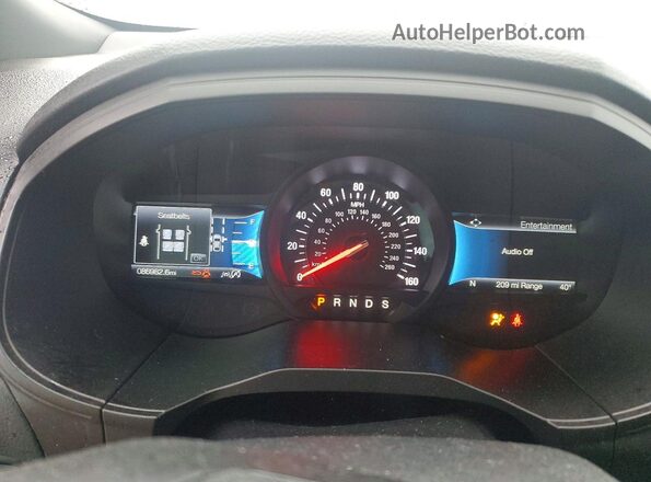 2FMPK4AP3NBA11376 2022 FORD EDGE Черный Вид щитка приборов