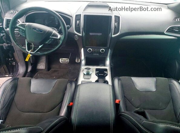 2FMPK4AP3NBA11376 2022 FORD EDGE Черный Вид панели приборов