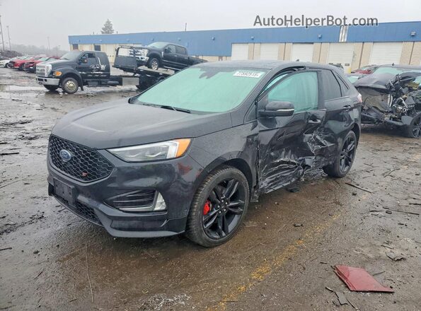 2FMPK4AP3NBA11376 2022 FORD EDGE Черный Передняя левая четверть