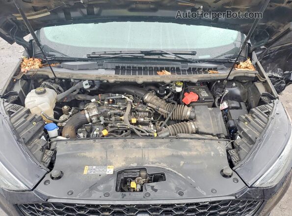 2FMPK4AP3NBA11376 2022 FORD EDGE Черный Вид подкапотного пространства