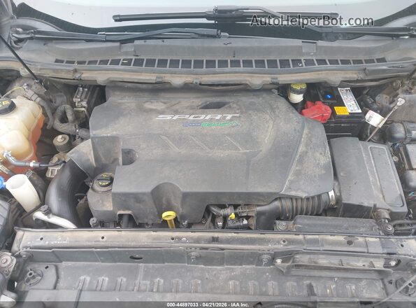 2FMPK4AP4GBC37770 2016 FORD EDGE Черный Вид сзади