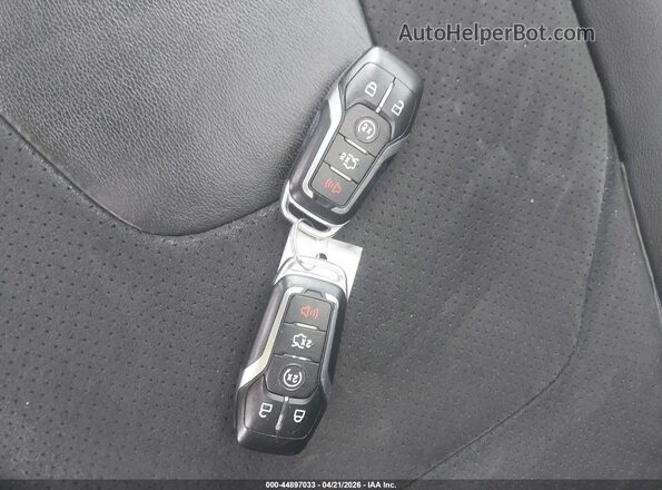 2FMPK4AP4GBC37770 2016 FORD EDGE Черный Вид панели приборов