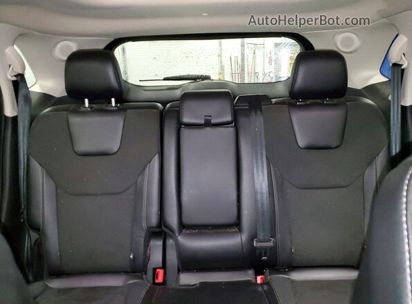 2FMPK4AP5HBC22924 2017 FORD EDGE Бордовый Вид задних сидений
