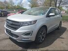 2017 Ford Edge Sport Silver vin: 2FMPK4AP5HBC57270