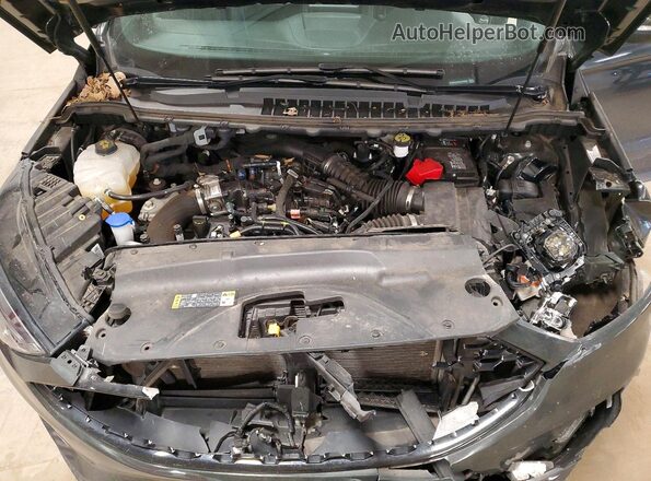 2FMPK4AP5NBA49966 2022 FORD EDGE Black Engine compartment view
