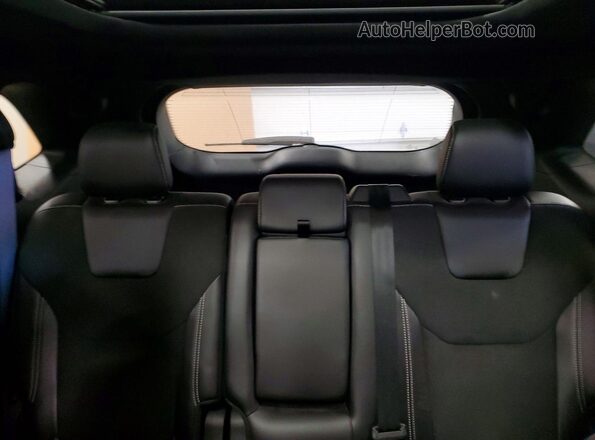 2FMPK4AP5NBA49966 2022 FORD EDGE Black Rear seats view