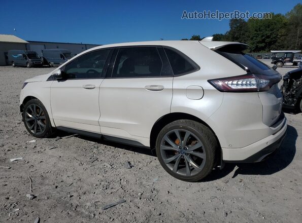 2FMPK4AP6GBC56742 2016 FORD EDGE White Tył lewy
